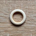 Wooden Ring 40mm - Natural x4