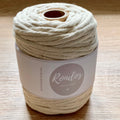 Natural - 5mm Twisted Cotton Cord - Macrame Cord.