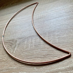 Metal Wire Moon - Copper colour, Moon Dream Catcher