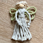 Macrame Kit Fairy/Angel Decoration - Available With Different Wing Colours, Craft Kit
