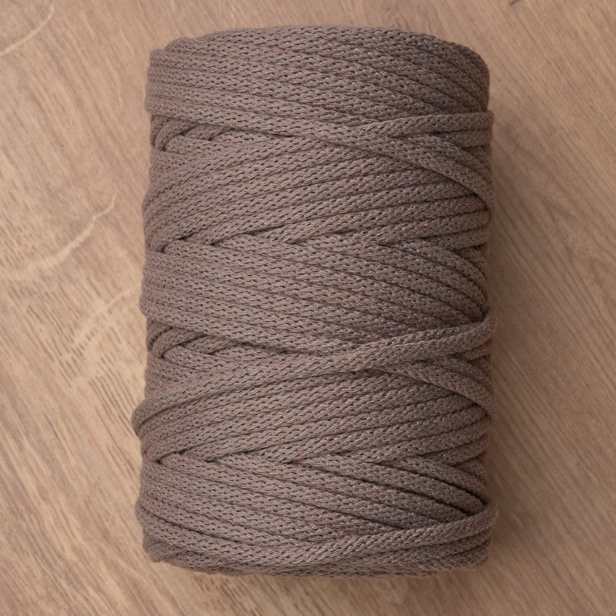 5mm Mocha Braided Cotton Cord – Macrame Craft Supply