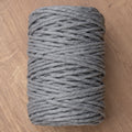 5mm Mid Grey Cotton Twisted Cord – Macrame, UK Made