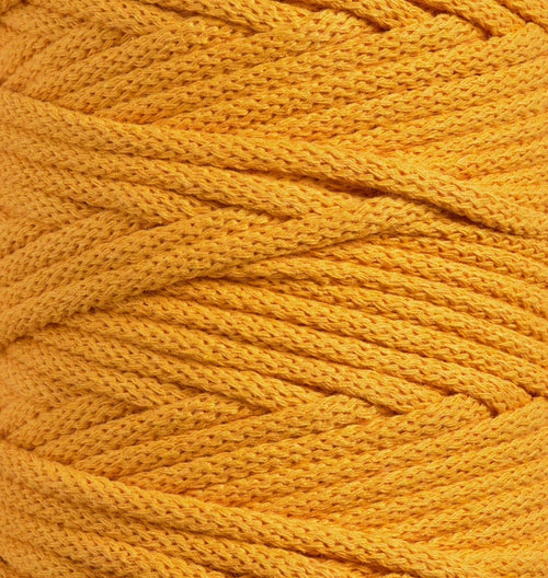 5mm Golden Sun Braided Cotton Cord – UK Made Macrame Rope
