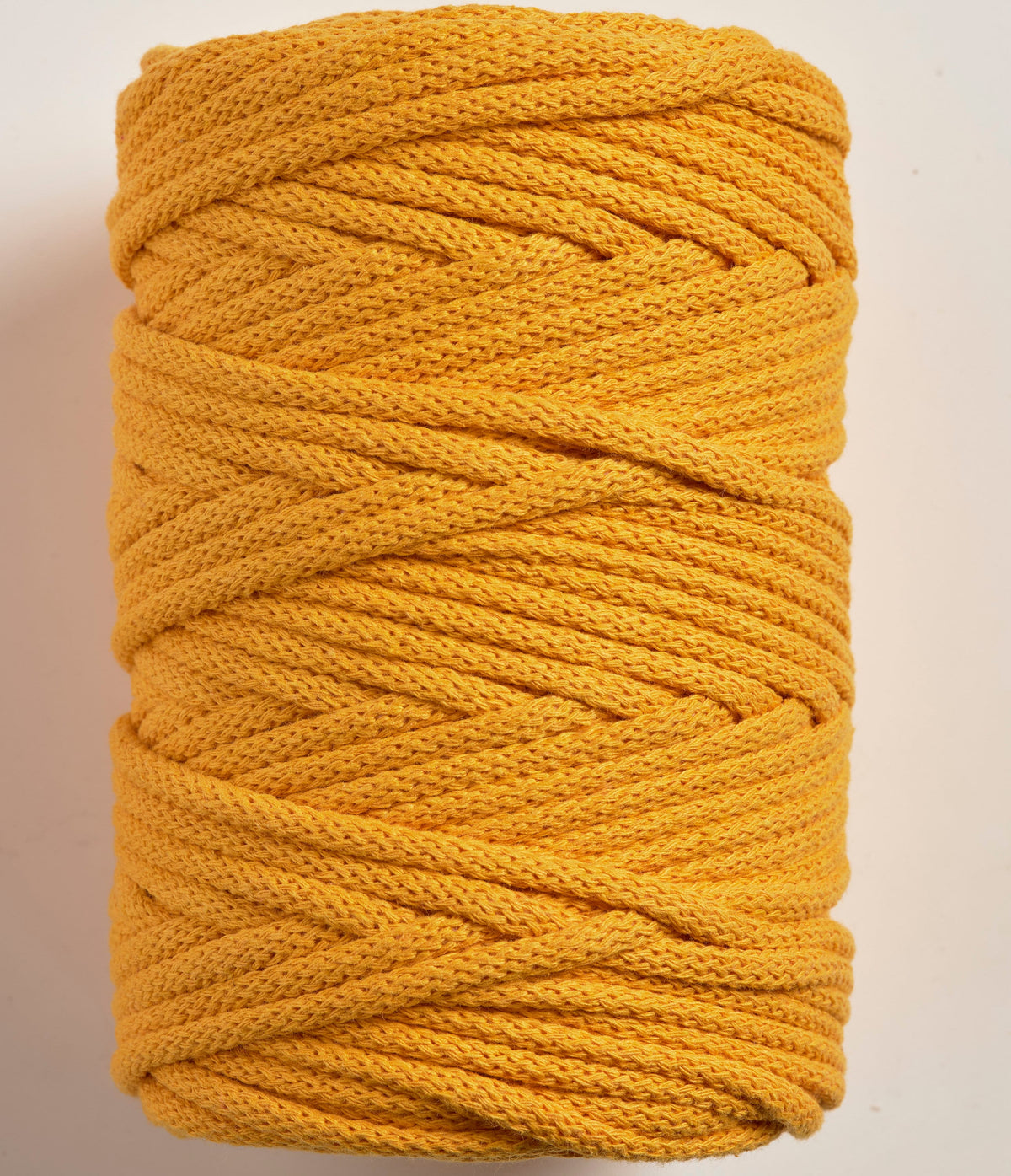 5mm Golden Sun Braided Cotton Cord – UK Made Macrame Rope