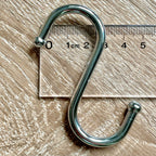 S Shaped Hook. Silver or Copper colour.