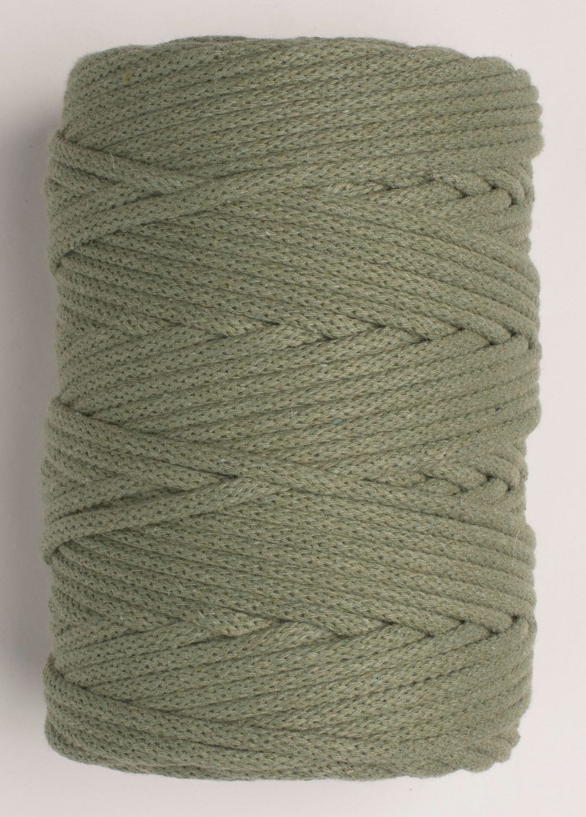 5mm Braided Cotton Cord – Olive Macrame Crafting UK Made