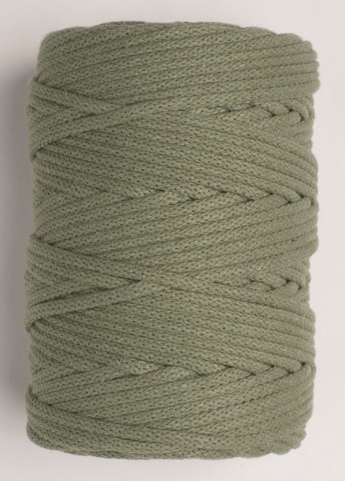 5mm Braided Cotton Cord – Olive Macrame Crafting UK Made