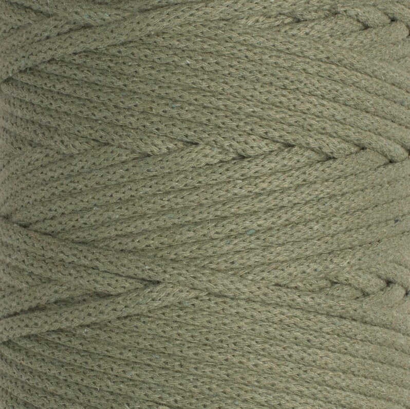 5mm Braided Cotton Cord – Olive Macrame Crafting UK Made