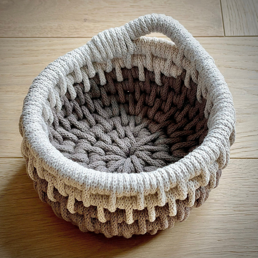 DIY Coiled Basket Bowl Kit, Rope Bowl Kit, Make it Yourself Kit, Craft Kit