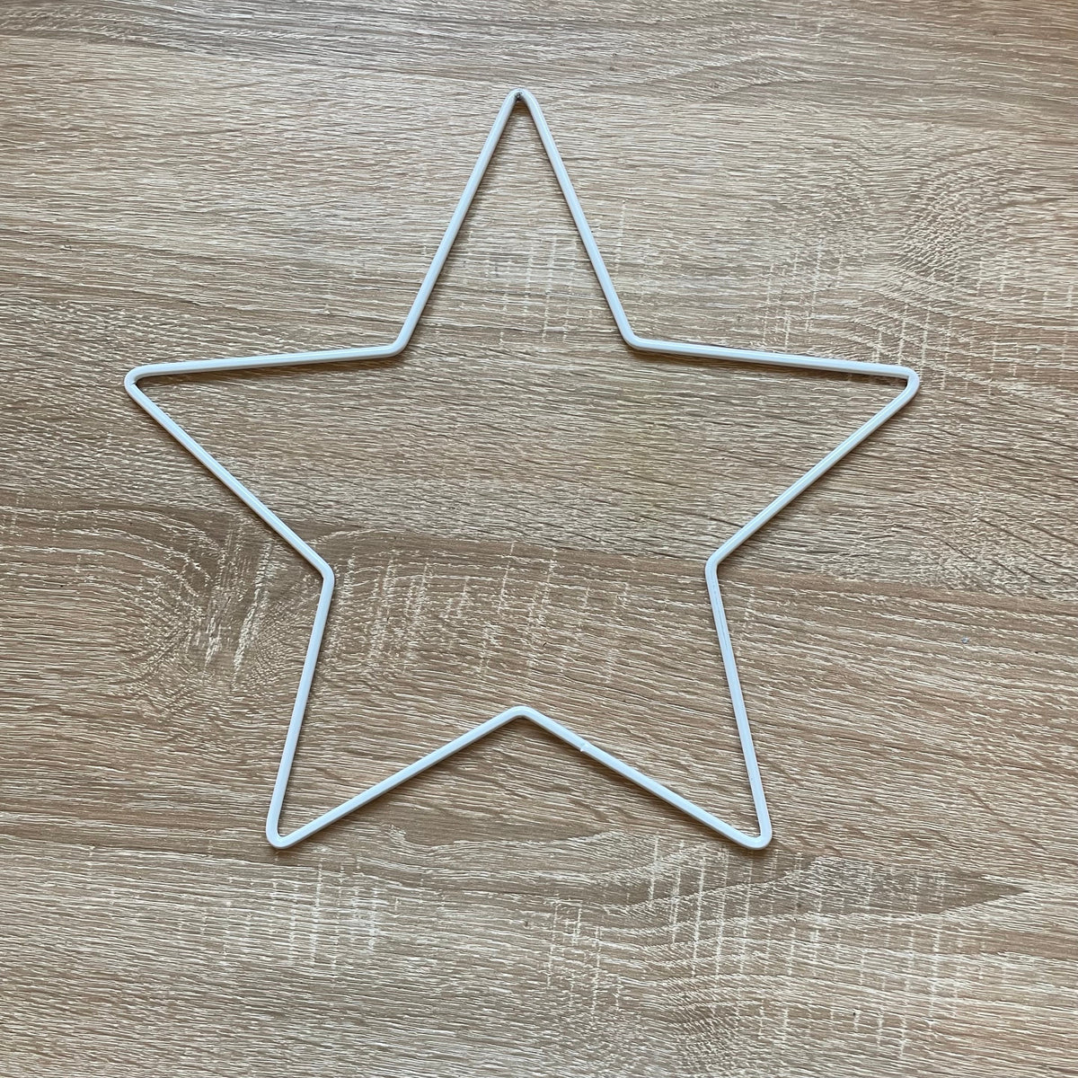 Metal Wire Star Available in 3 sizes - White colour, Dream Catcher Star