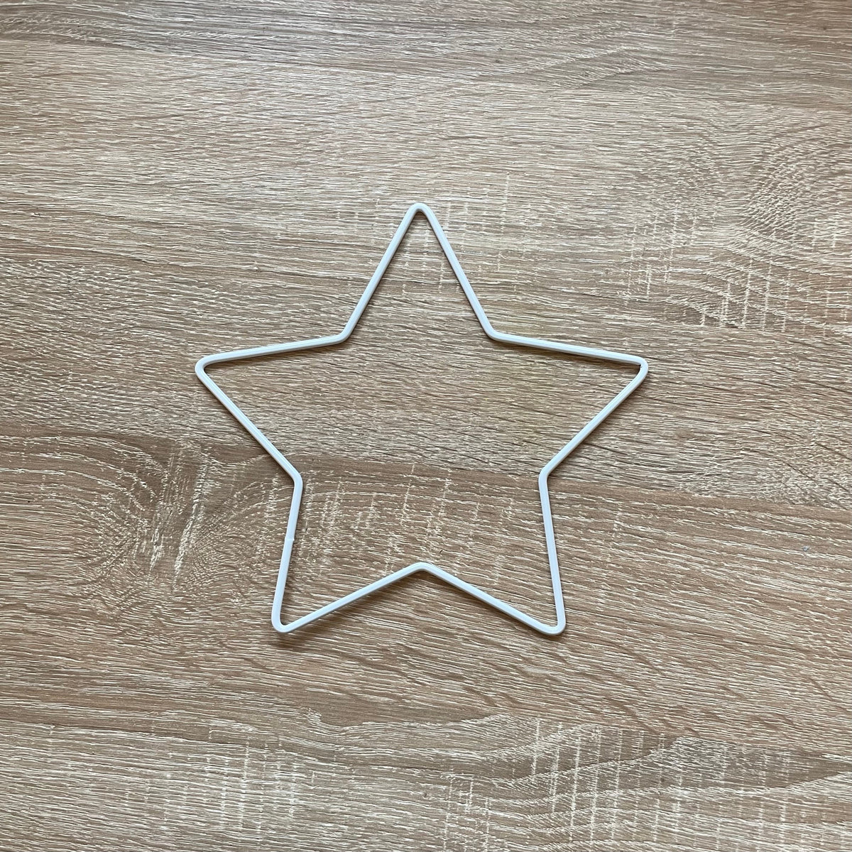 Metal Wire Star Available in 3 sizes - White colour, Dream Catcher Star