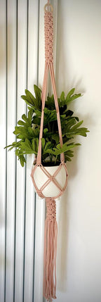 Macrame Plant Hanger Printable PDF Pattern - Beginners to Intermediate Level