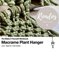 Macrame Plant Hanger Printable PDF Pattern - Beginners to Intermediate Level