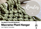 Macrame Plant Hanger Printable PDF Pattern - Beginners to Intermediate Level