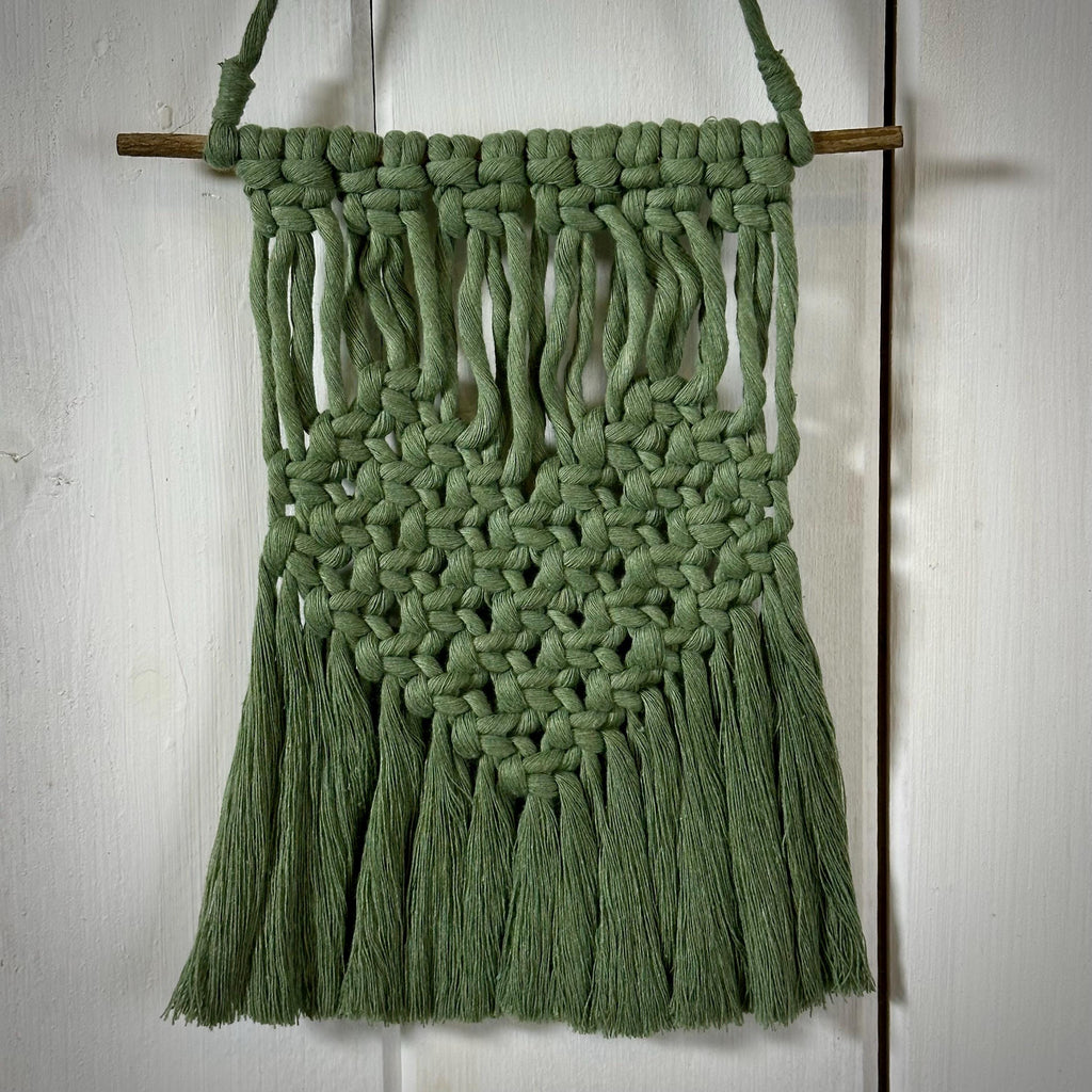 Make it Yourself Macrame Heart Wall Hanging, Craft Kit