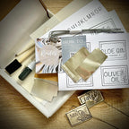 Metal Embossing Kit - Embossed Metal Tag Kit DIY - Aluminium Label Making Kit - Beginner Craft Kit - Plant Tags
