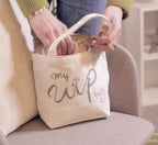 Beginners Embroidered Project Bag Kit, Make it Yourself Embroidered Project Bag, Craft Kit