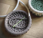 DIY Coiled Basket Tray Kit, Rope Tray Kit, Make it Yourself Kit, Craft Kit