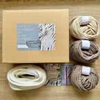 DIY Coiled Basket Tray Kit, Rope Tray Kit, Make it Yourself Kit, Craft Kit