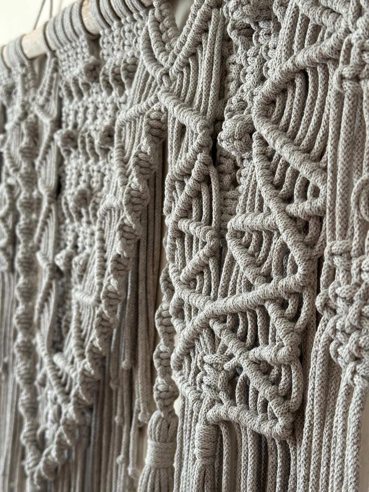 Large Macrame Wall Hanging - handmade