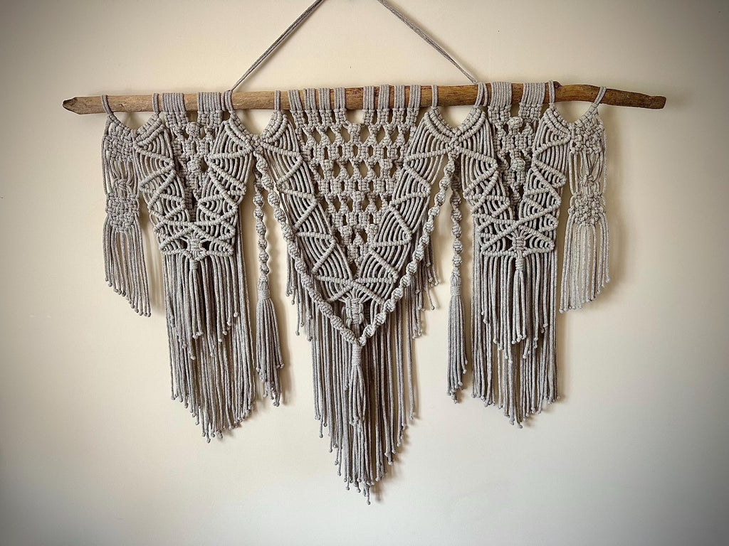 Large Macrame Wall Hanging - handmade