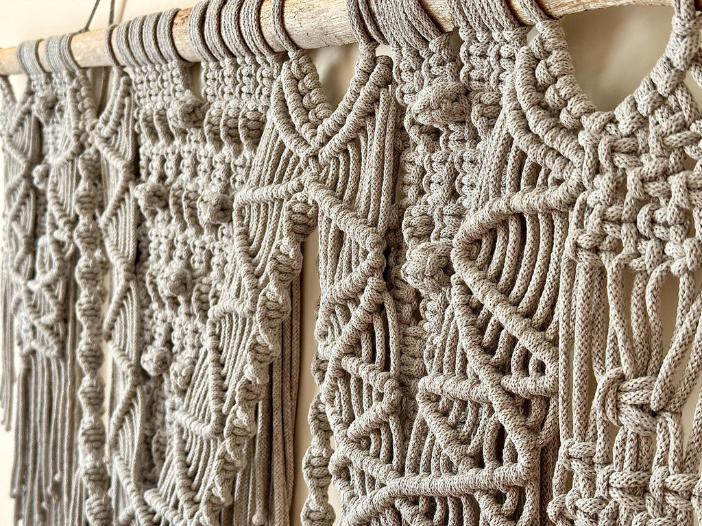 Large Macrame Wall Hanging - handmade