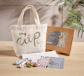 Beginners Embroidered Project Bag Kit, Make it Yourself Embroidered Project Bag, Craft Kit